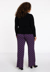 Trousers FOULARD - purple