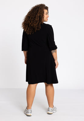 Dress puffsleeve DOLCE - black  - #3