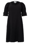 Dress puff sleeve BUBBLE - black 