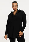 Tunic flare frill DOLCE - black 