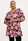 Tunic wide bottom LILIUM - pink