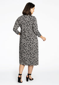 Blouse midi Graphic - black - #3