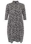 Blouse midi Graphic - black - #4