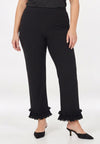Trousers relaxed frill UNI DOLCE - black - #2