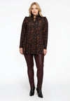 Tunic flare grandad collar IRIS - black - #2