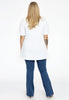 Polo shirt flare - white - #3