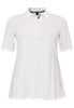 Polo shirt flare - white - #4