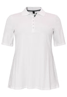 Polo shirt flare - white - #4