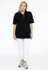 Polo shirt flare - black - #2