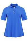 Polo shirt flare - indigo - #4