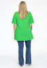 Polo shirt flare - green - #3