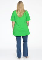 Polo shirt flare - green - #3