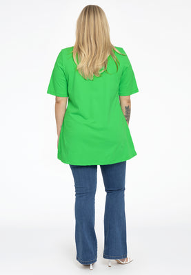 Polo shirt flare - green  - #3