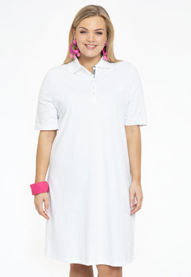 Polo dress - white  - #1