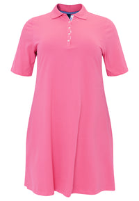 Polo dress - pink - #4