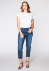 MY denim ripped bottom - dark indigo - #2
