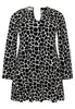 Tunic wide bottom chain GIRAFFE - black - #4