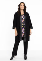 Tunic wide bottom BUTTERFLY - black - #5