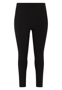 Trousers Xtra slim leather trim DOLCE - black - #3