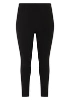 Trousers Xtra slim leather trim DOLCE - black  - #3