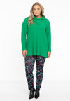 Xtra slim trousers HEARTS - black 