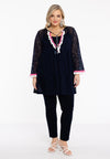Tuniek pom-pom lace - blauw