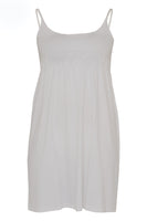 Slip dress spaghetti straps - white  - #3