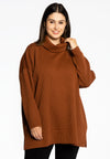 Pullover RIBBING - brown