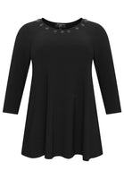 Tunic flare strass DOLCE - black  - #4