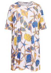 Dress wide OCEAN - white - #2