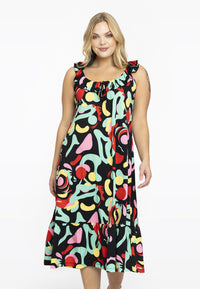 Dress frill strap MATISSE - black - #1