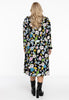 Blouse-dress FLOWERPOWER - black  - #3