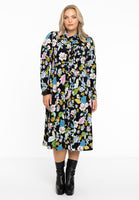 Blouse-dress FLOWERPOWER - black - #2