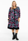 Jurk met pofmouw HEARTS - black - #2