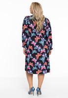 Jurk met pofmouw BUTTERFLIES - black - #3