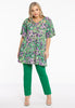 Tunic triangle neck TIFFANY - green  - #2