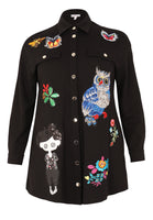 Jacket patches VERO - black - #4