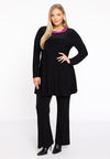 Tunic Wide Bottom Chain DOLCE - black