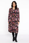 Dress Swing FLORA - black
