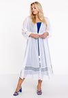 Cardigan lace VOILE - white