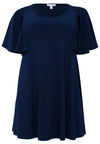 Tunic wide bottom butterfly DOLCE - blue - #3