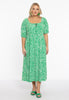 Dress smocked waist GREEN LEO - green - #2