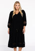 Dress lace strips DOLCE - black 