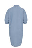 Blouse-dress chambray - blue - #3