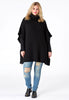 Poncho high neck - black  - #2