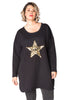 Sweater super star - black 