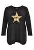 Sweater super star - black  - #4