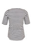 Shirt relax octopus STRIPE - white  - #2