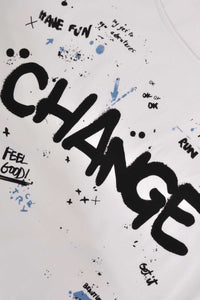 Shirt wide CHANGE - white - #5