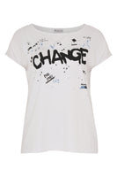 Shirt wide CHANGE - white  - #4